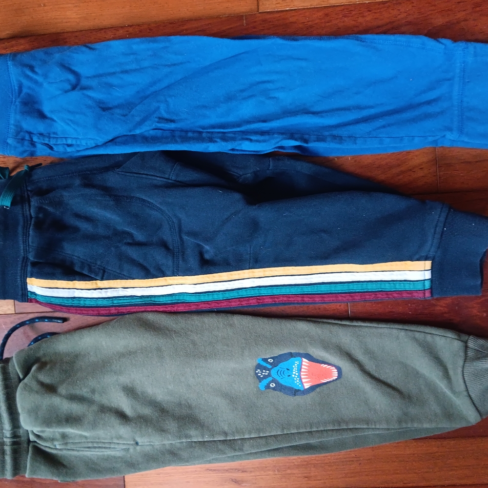 Joules & Gap Kids Blue, Navy, and Green Joggers Set